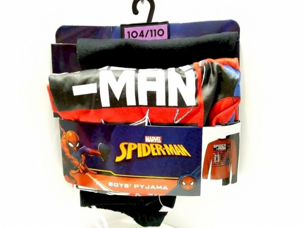 Marvel Jungen Schlafanzug Spider-Man 2tlg. Baumwolle Gr. 104/110 #13942