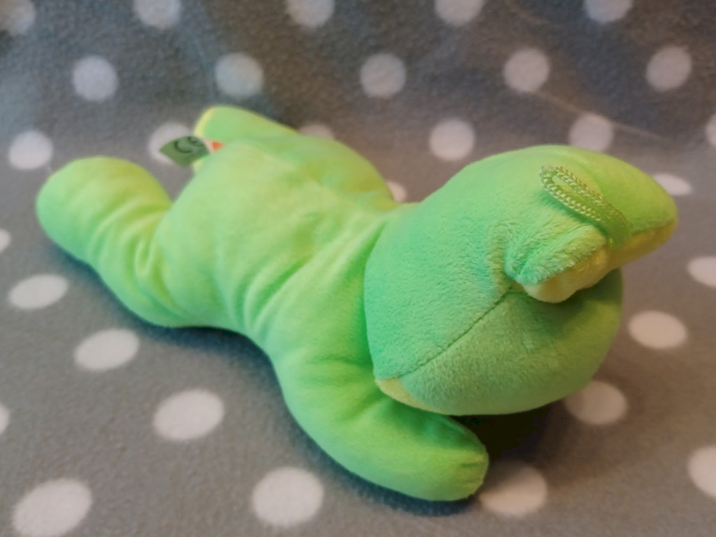 Kuscheliger Plüsch-Frosch zum Spielen und Liebhaben