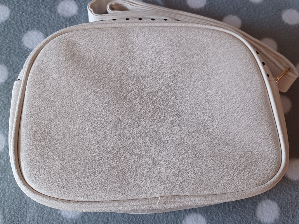 Disney Minnie Mouse Umhängetasche Weiß Gesteppt Gold Damen Kinder Tasche