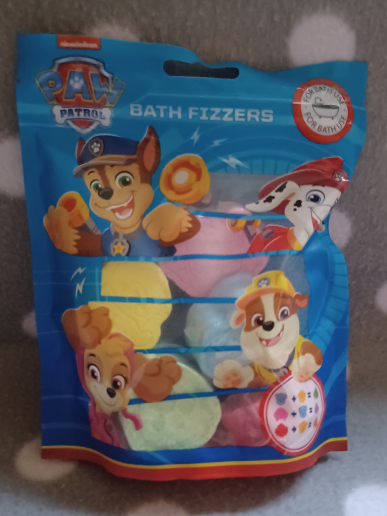 Sprudelnde Badekugeln 6 x 25g - farbenfrohes Badevergnügen - PAW Patrol Sprudelnde Badekugeln 6 x 25g - farbenfrohes Badevergnügen - PAW Patrol