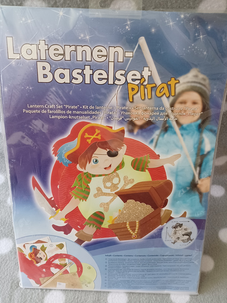 Laternen Bastelset Pirat – Kreativer Bastelspaß für Kinder Laternen Bastelset Pirat – Kreativer Bastelspaß für Kinder