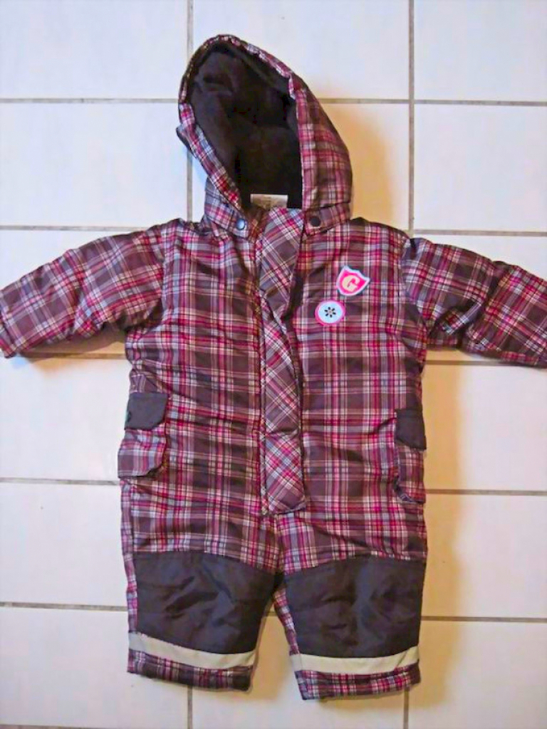 Topolino Schneeanzug Mädchen Braun/Lila Größe 68 Topolino Schneeanzug Mädchen Braun/Lila Größe 68