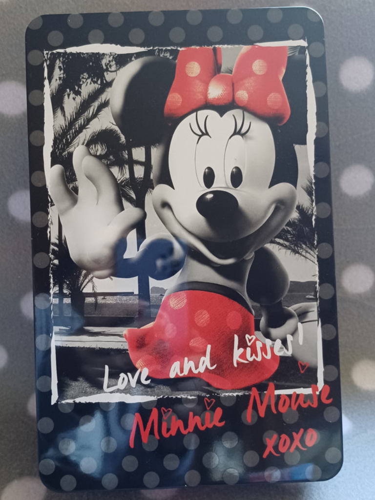 Disney Minnie Maus Blechdose "Love and kisses!" #17279