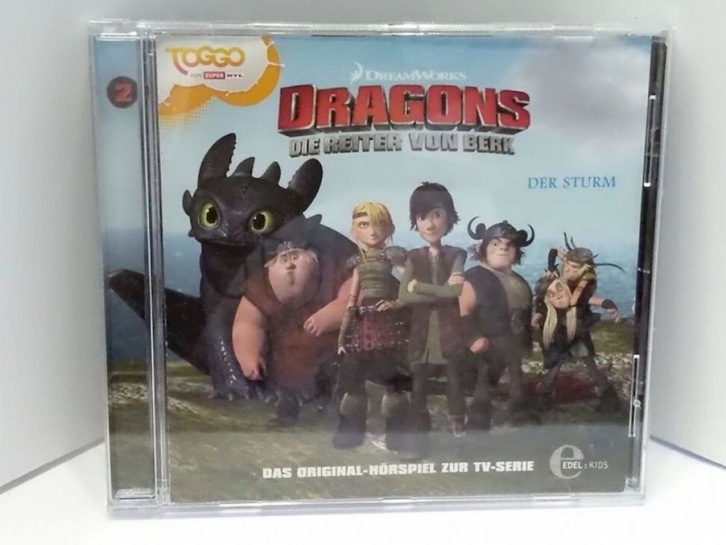 Hörspiel-CD: Dragons Die Reiter von Berk 02 Der Sturm #13954