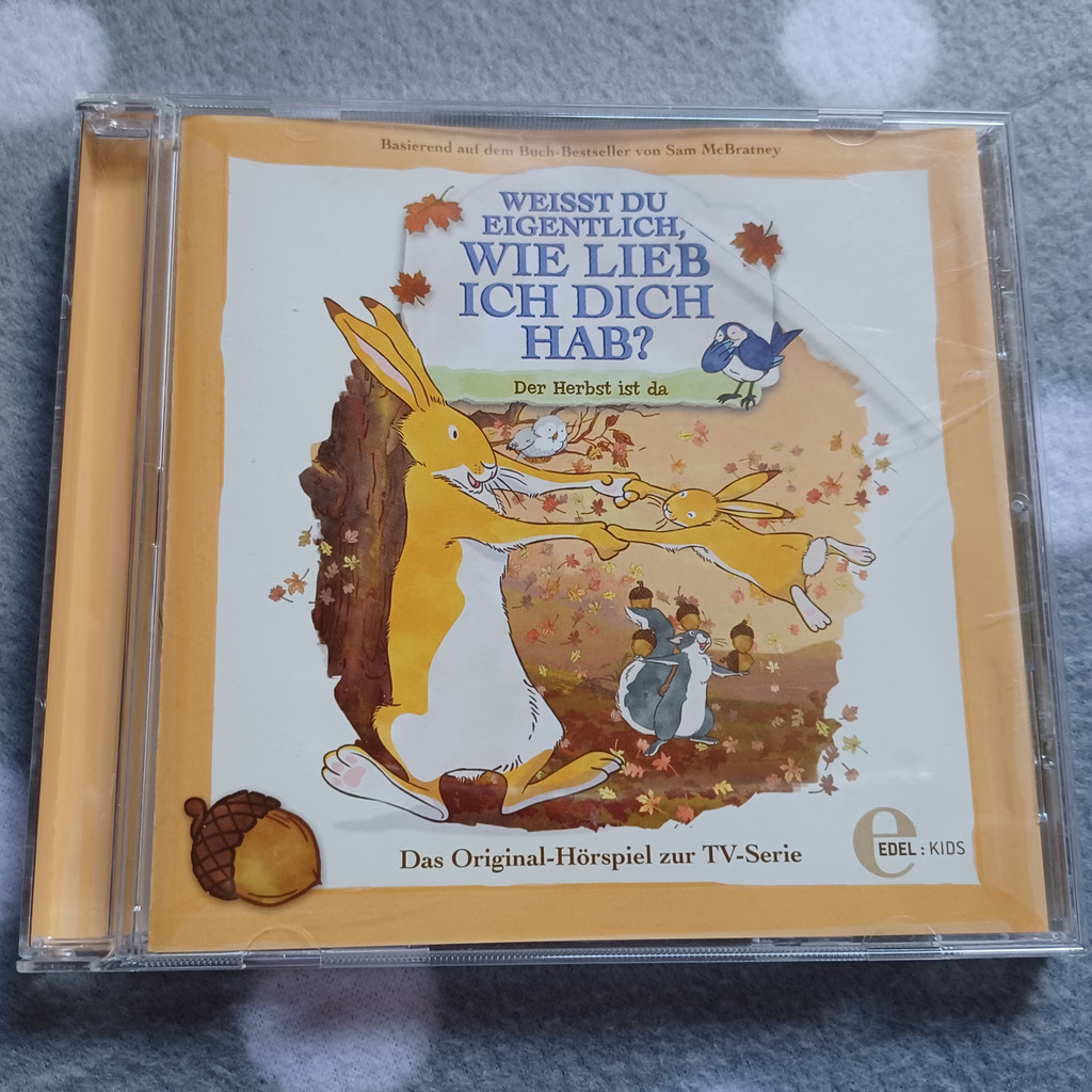 Hörspiel-CD: Weißt Du eigentlich, wie lieb ich Dich hab? - Der Herbst ist da Hörspiel-CD: Weißt Du eigentlich, wie lieb ich Dich hab? - Der Herbst ist da