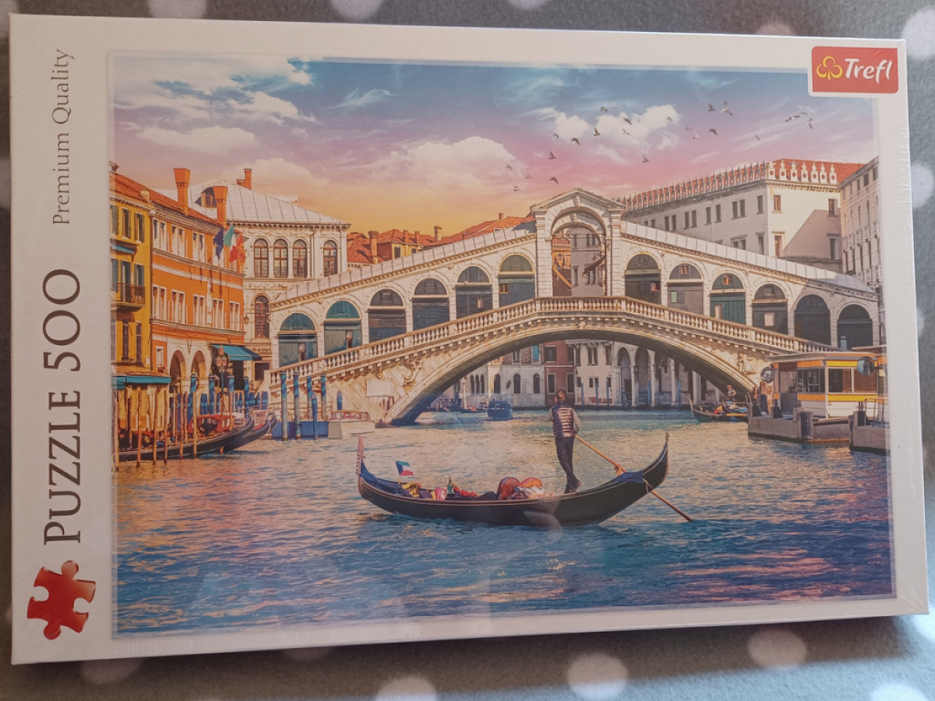 Puzzle Rialto Brücke Venedig Trefl 500tlg. ab 8 Jahre Puzzle Rialto Brücke Venedig Trefl 500tlg. ab 8 Jahre