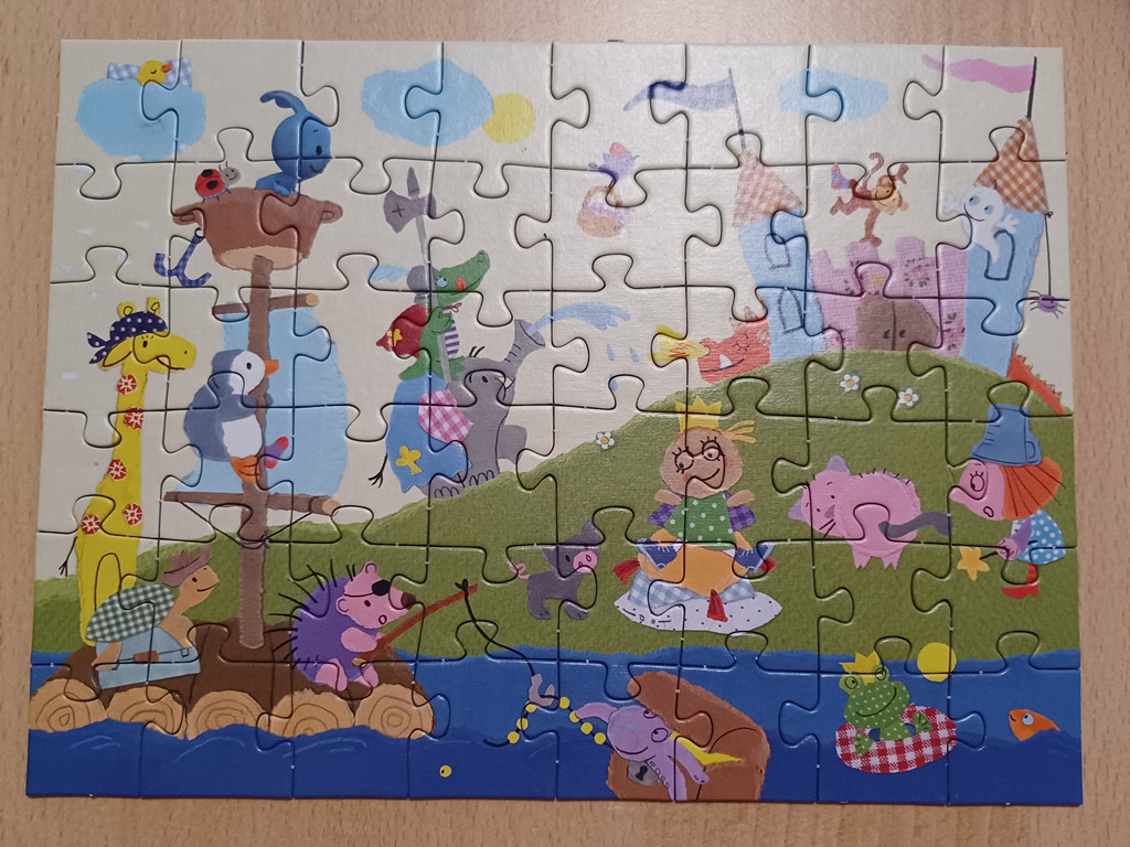 KiKaNiNCHEN Dein kunterbuntes Puzzle-Abenteuer Wir spielen Prinzessin und Pirat