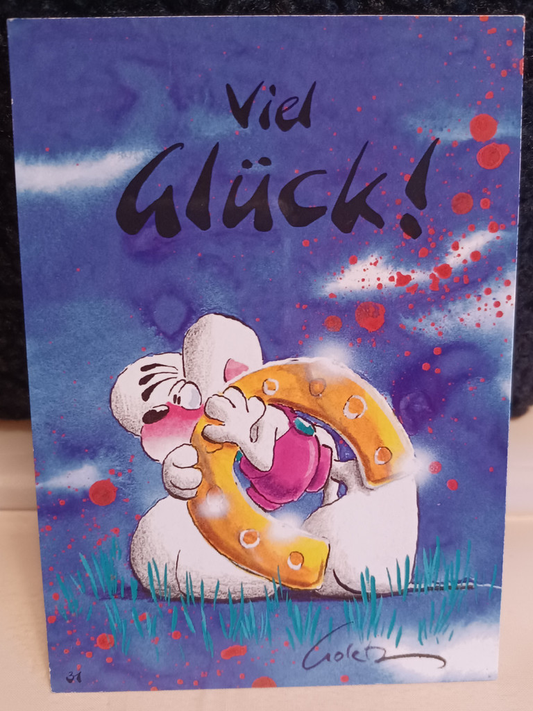 Diddl die Springmaus - Postkarte 31f Diddl die Springmaus - Postkarte 31f