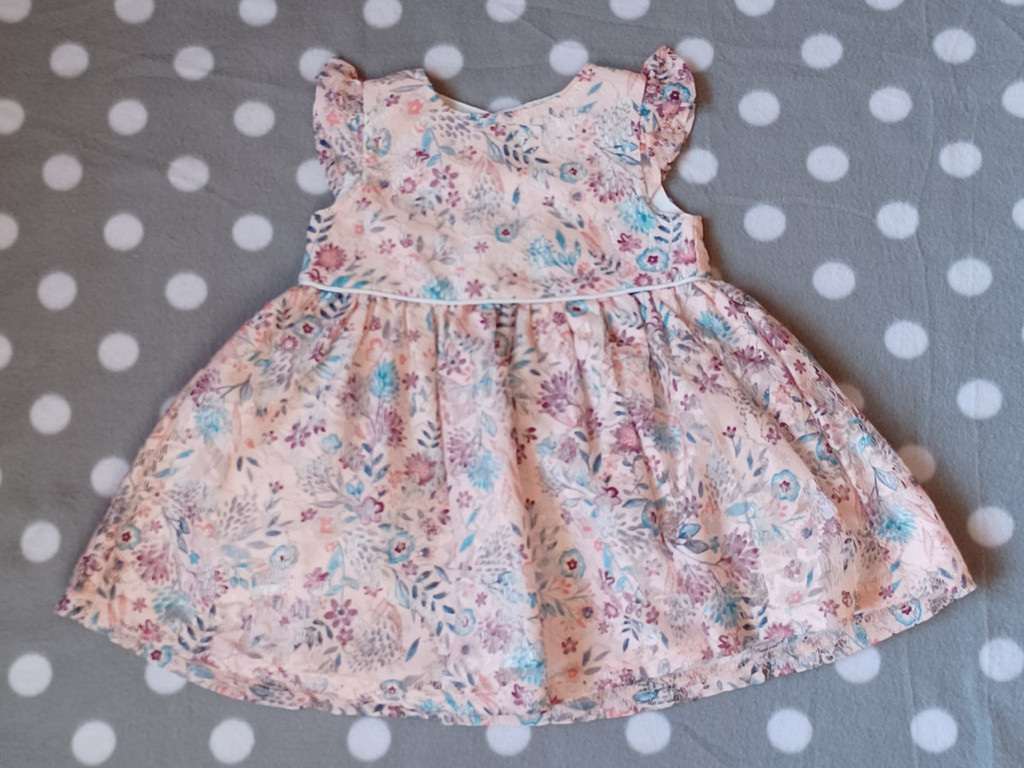 Primark Trägerkleid Kleid Blumenmotiv Rosa Größe 74 Primark Trägerkleid Kleid Blumenmotiv Rosa Größe 74