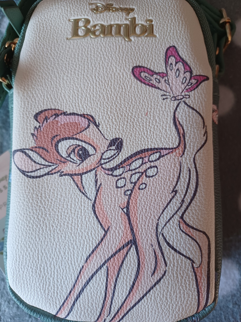 Disney Bambi Umhängetasche Handytasche Grün Beige Classics Crossbody Tasche