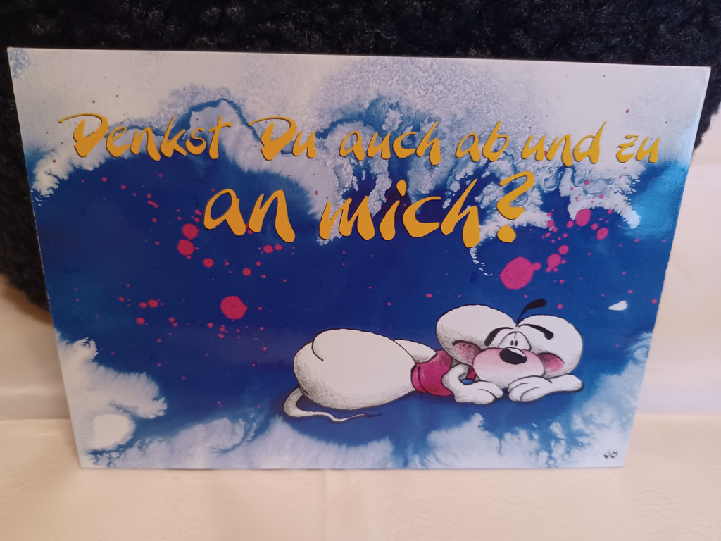 Diddl die Springmaus - Postkarte 38f Diddl die Springmaus - Postkarte 38f