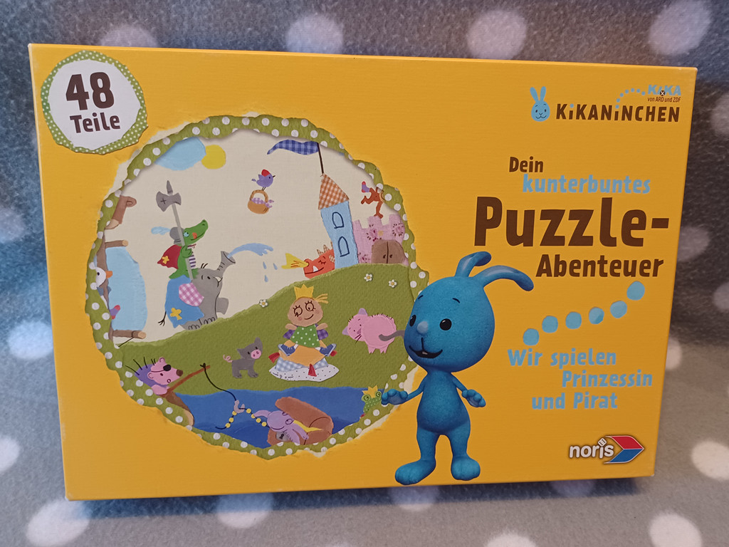 KiKaNiNCHEN Dein kunterbuntes Puzzle-Abenteuer Wir spielen Prinzessin und Pirat
