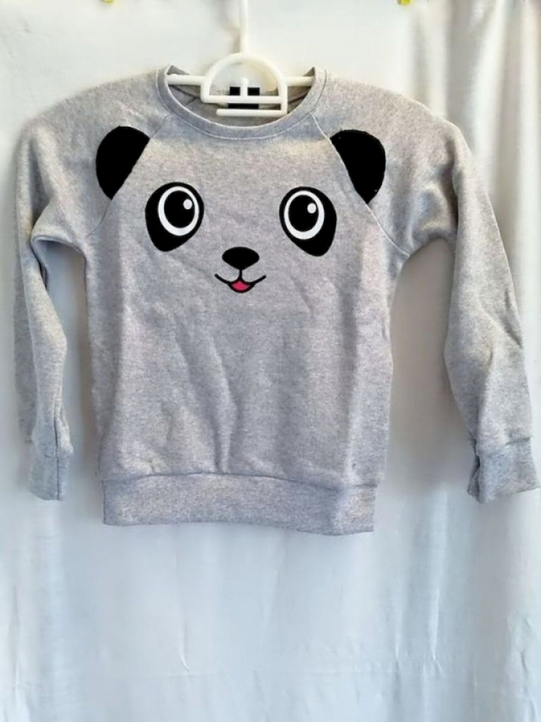 LA-Shirt Langarm Mädchen Arizona Grau  LA-Shirt Langarm Mädchen Arizona Grau