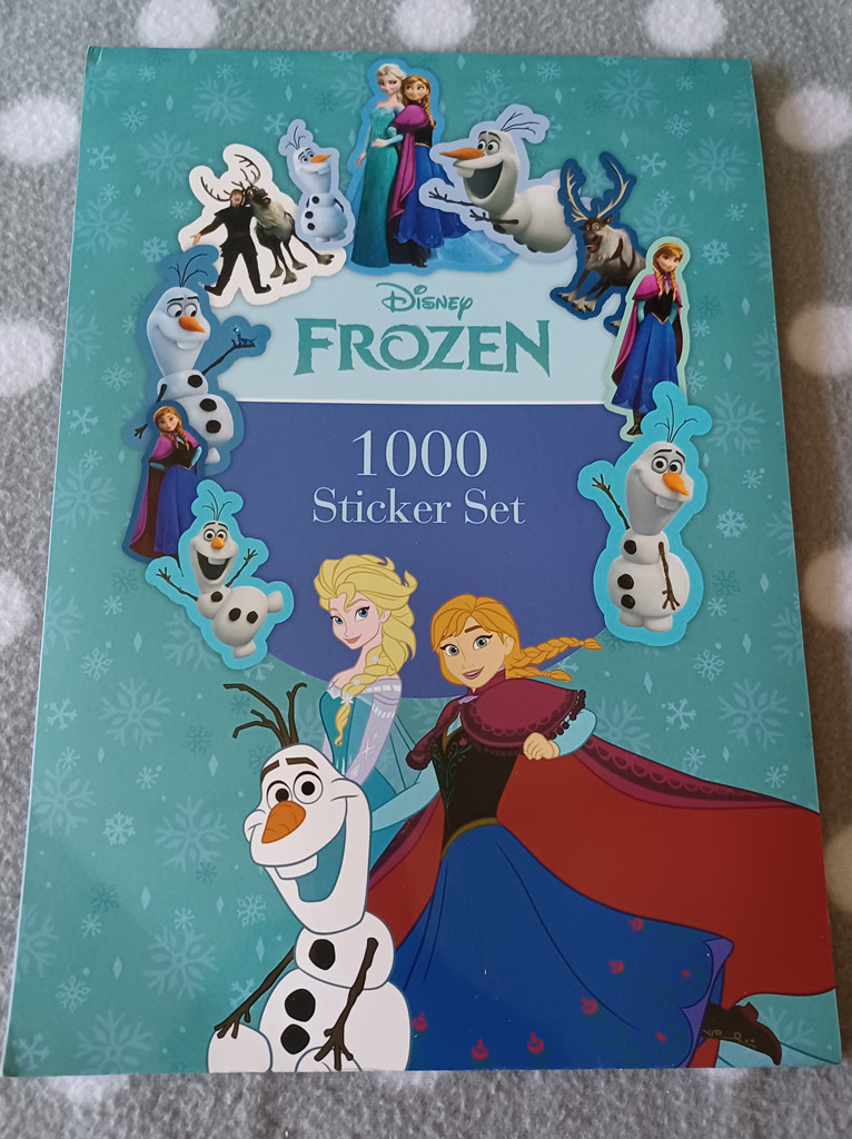 Disney Frozen Sticker-Booklet mit 1000 Aufklebern