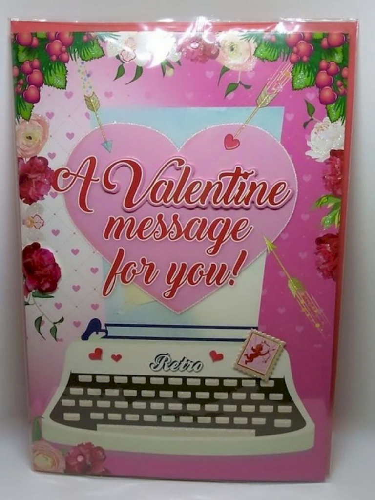 Grußkarte Liebe XL 3D Karte mit Umschlag Valentinstag Verlobung Grußkarte Liebe XL 3D Karte mit Umschlag Valentinstag Verlobung