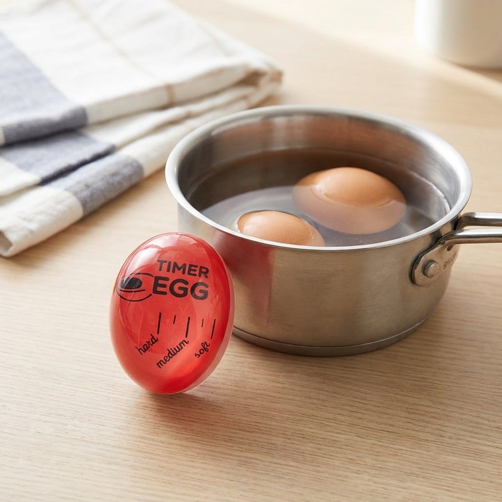 Kitchen Korner Eieruhr – Präzise Eier kochen durch Farbumschlag