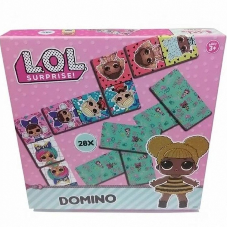 Domino Spiel LOL SURPRISE 28teilig Domino Spiel LOL SURPRISE 28teilig