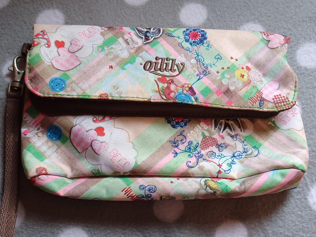 Oilily Kosmetik Make Up Tasche Blumen Herzen Damen Oilily Kosmetik Make Up Tasche Blumen Herzen Damen