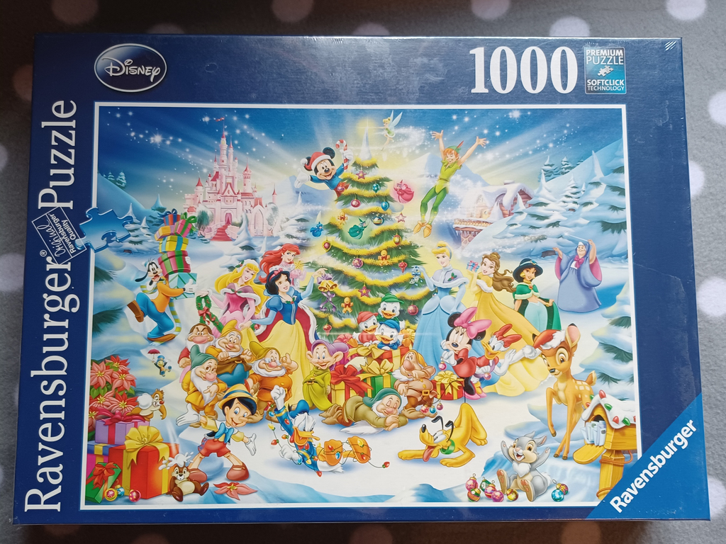 Ravensburger Puzzle 1000tlg. Disneys Weihnachten ab 10 Jahre #17305