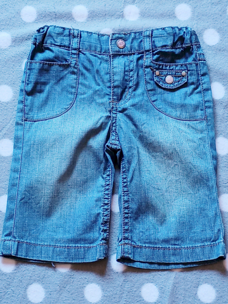 H&M Hose Jeans Mädchen Sommer dünne Hose blau Größe 68 H&M Hose Jeans Mädchen Sommer dünne Hose blau Größe 68