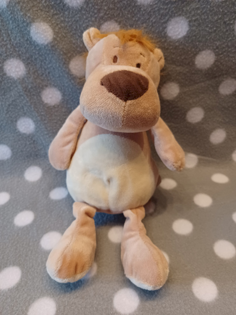 Michel Toys Kuscheltier Löwe 22 cm für Babys