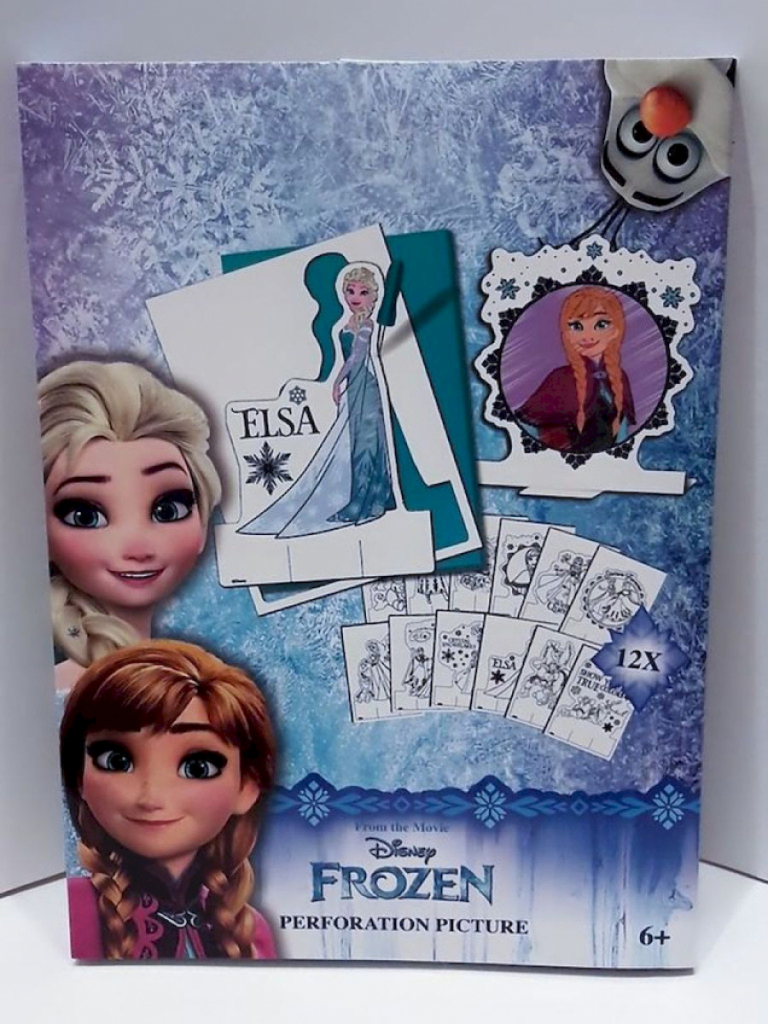 Disney DIY Perforation Bild zum ausmalen & aufstellen Frozen #15350