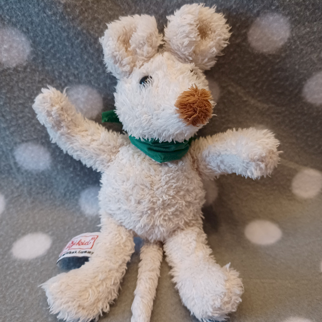 Sigikid Werbefigur Persil Maus Stofftier ca. 15 cm