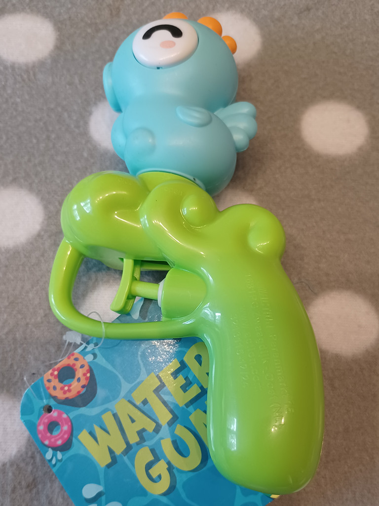 Wasserspritze Wasserpistole Vogel Motiv 18m+ Badespielzeug Kinder