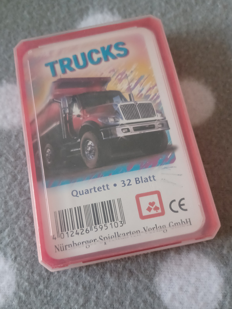 ASS Altenburger Truck Quartett Kartenspiel