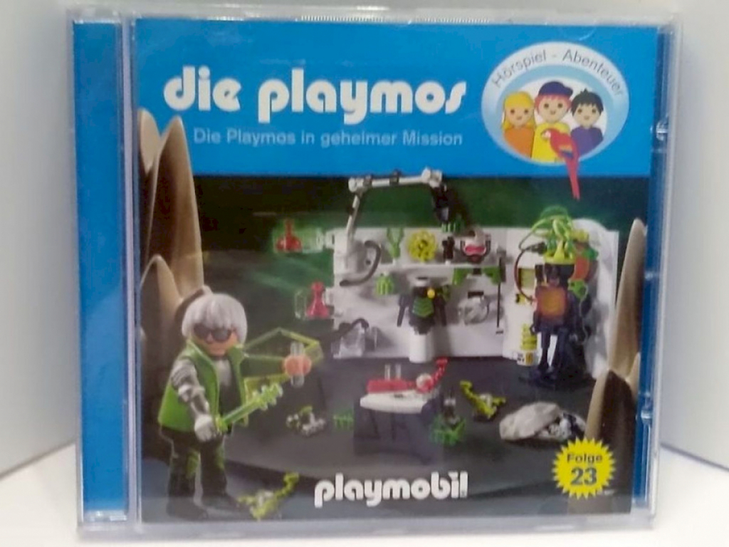Hörspiel-CD: Die Playmos Folge 23: Die Playmos in geheimer Mission #13961