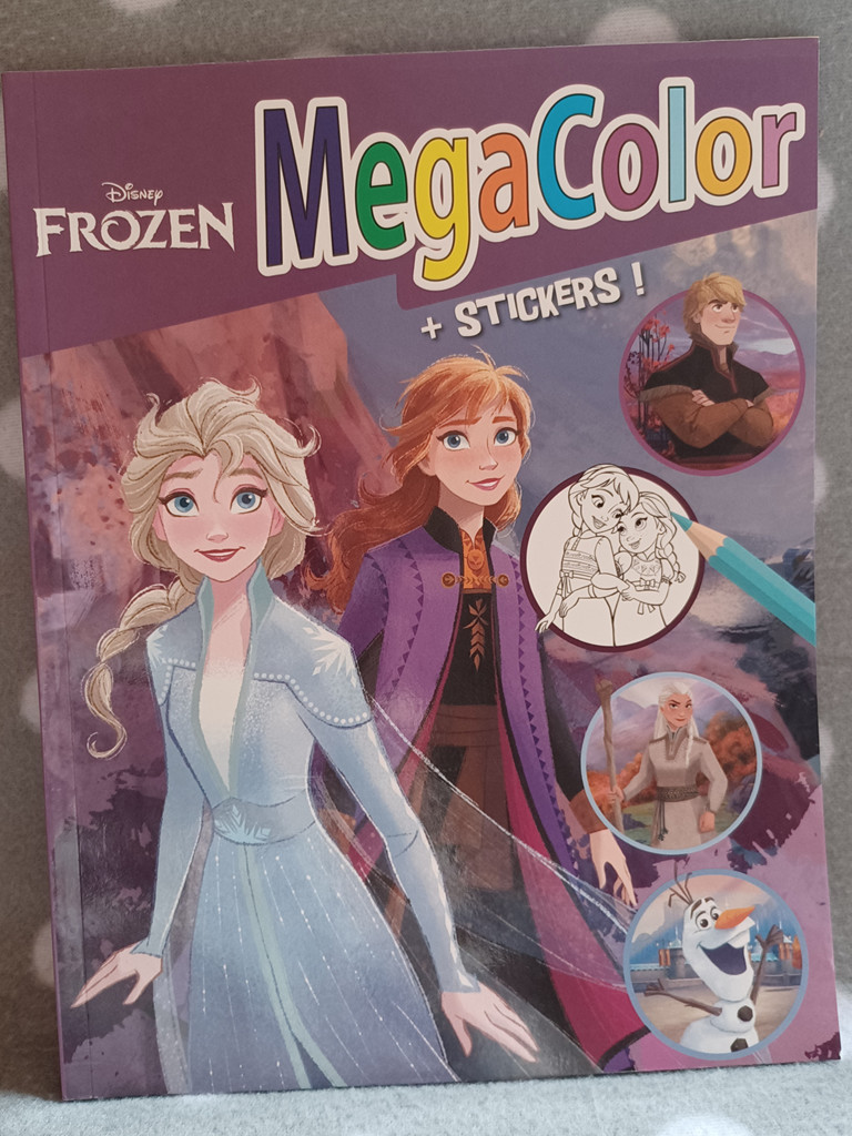 Disney Malbuch Malheft Megacolor plus Stickerbogen Frozen Disney Malbuch Malheft Megacolor plus Stickerbogen Frozen
