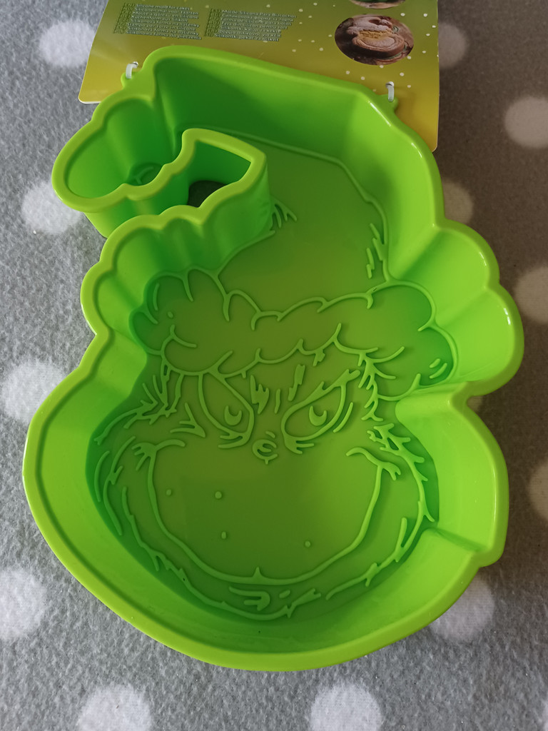 Stor The Grinch Silikon-Backform für originelle Kuchen