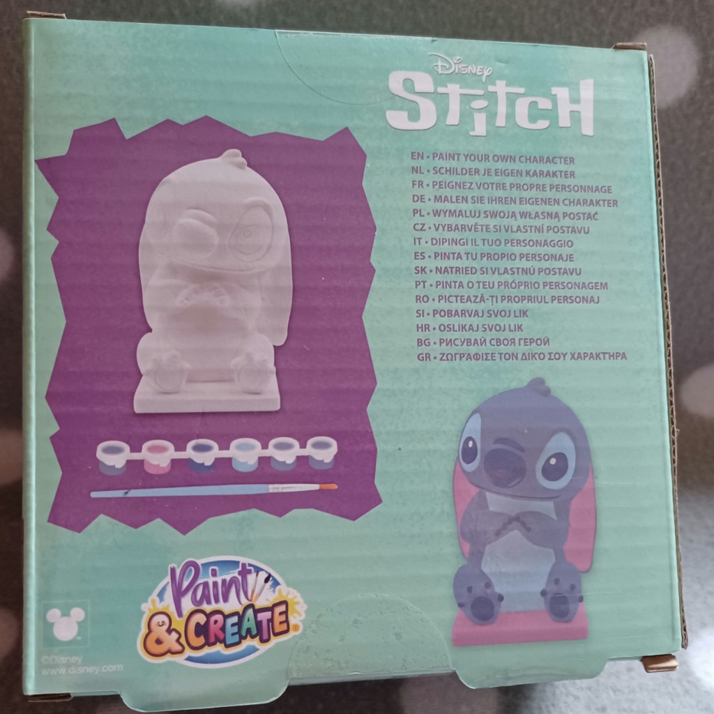 Stitch Gipsfigur zum Bemalen – Kreativer Bastelspaß Stitch Gipsfigur zum Bemalen – Kreativer Bastelspaß