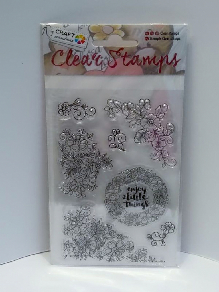 Craft Clear Stamps DIY Stempel Spaß Blumen Craft Clear Stamps DIY Stempel Spaß Blumen