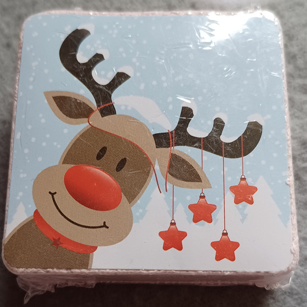 Magisches Rentier-Handtuch 30x30 cm – Weihnachtszauber aus 100% Baumwolle Magisches Rentier-Handtuch 30x30 cm – Weihnachtszauber aus 100% Baumwolle