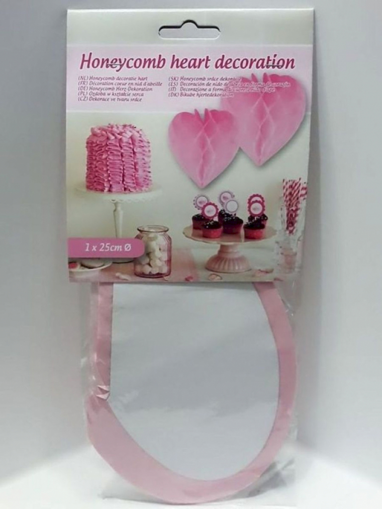 Wabenaufhänger/Honeycomb Liebe Valentinstag Verlobung rosa Herz  Wabenaufhänger/Honeycomb Liebe Valentinstag Verlobung rosa Herz