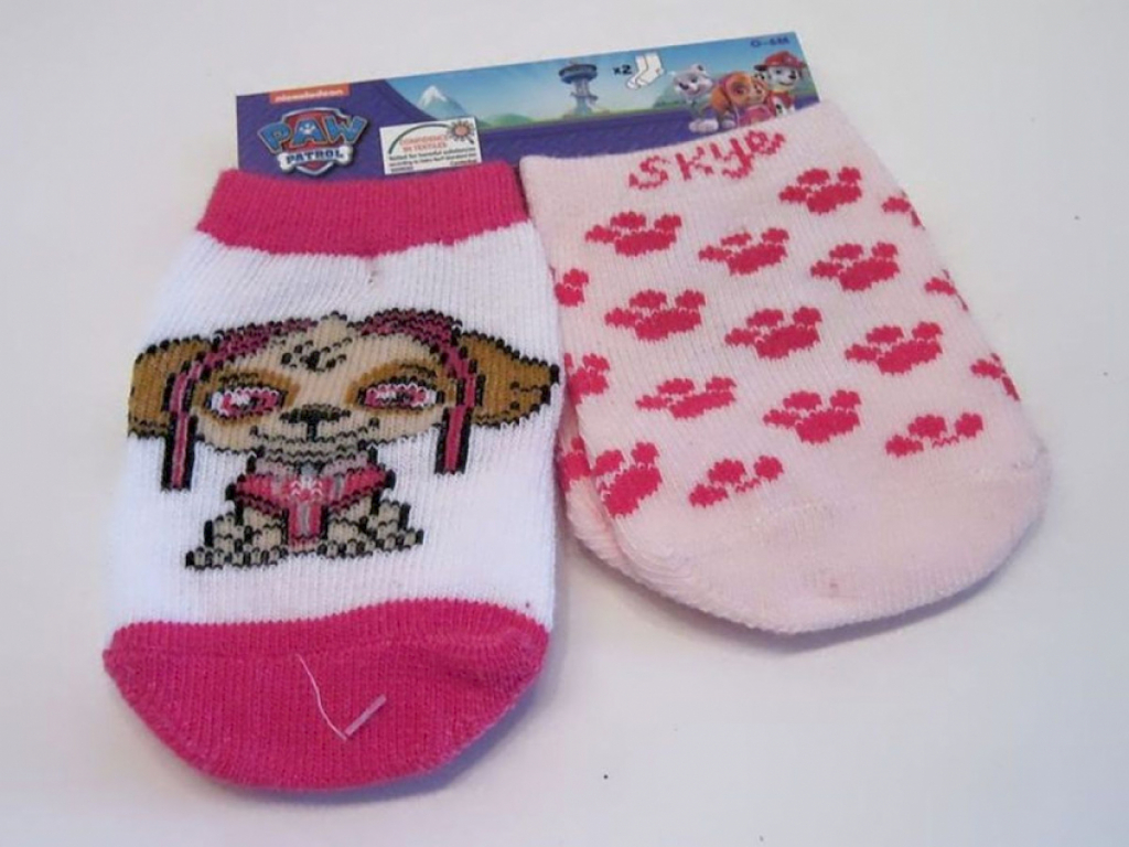 Socken Baby 2er Pack - PAW Patrol - 0 - 6 Monate Socken Baby 2er Pack - PAW Patrol - 0 - 6 Monate